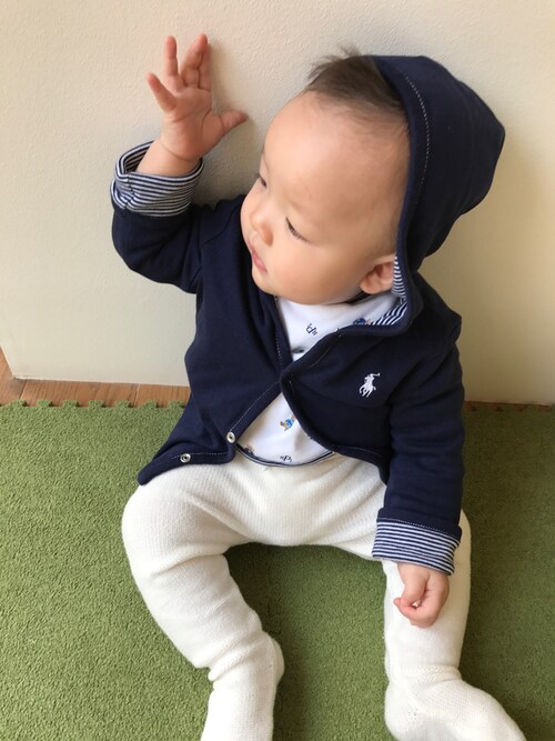 Haru Ralph Laurenのスタイ よだれかけを使ったコーディネート Wear