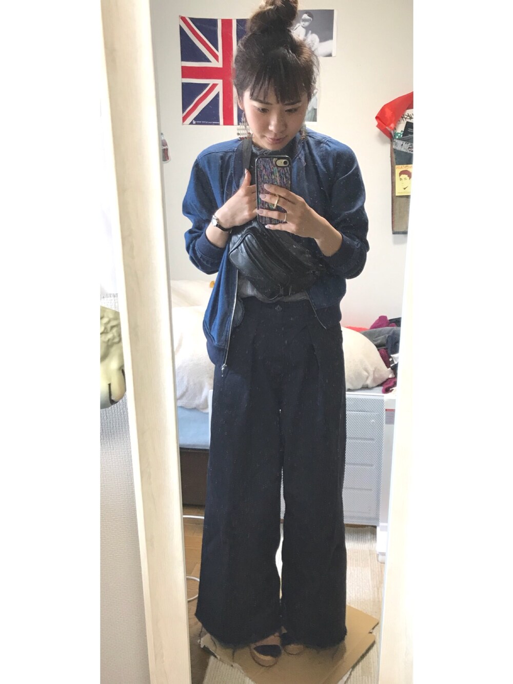 rokaさん（レディース・155cm）の春コーディネートの1枚目の写真
