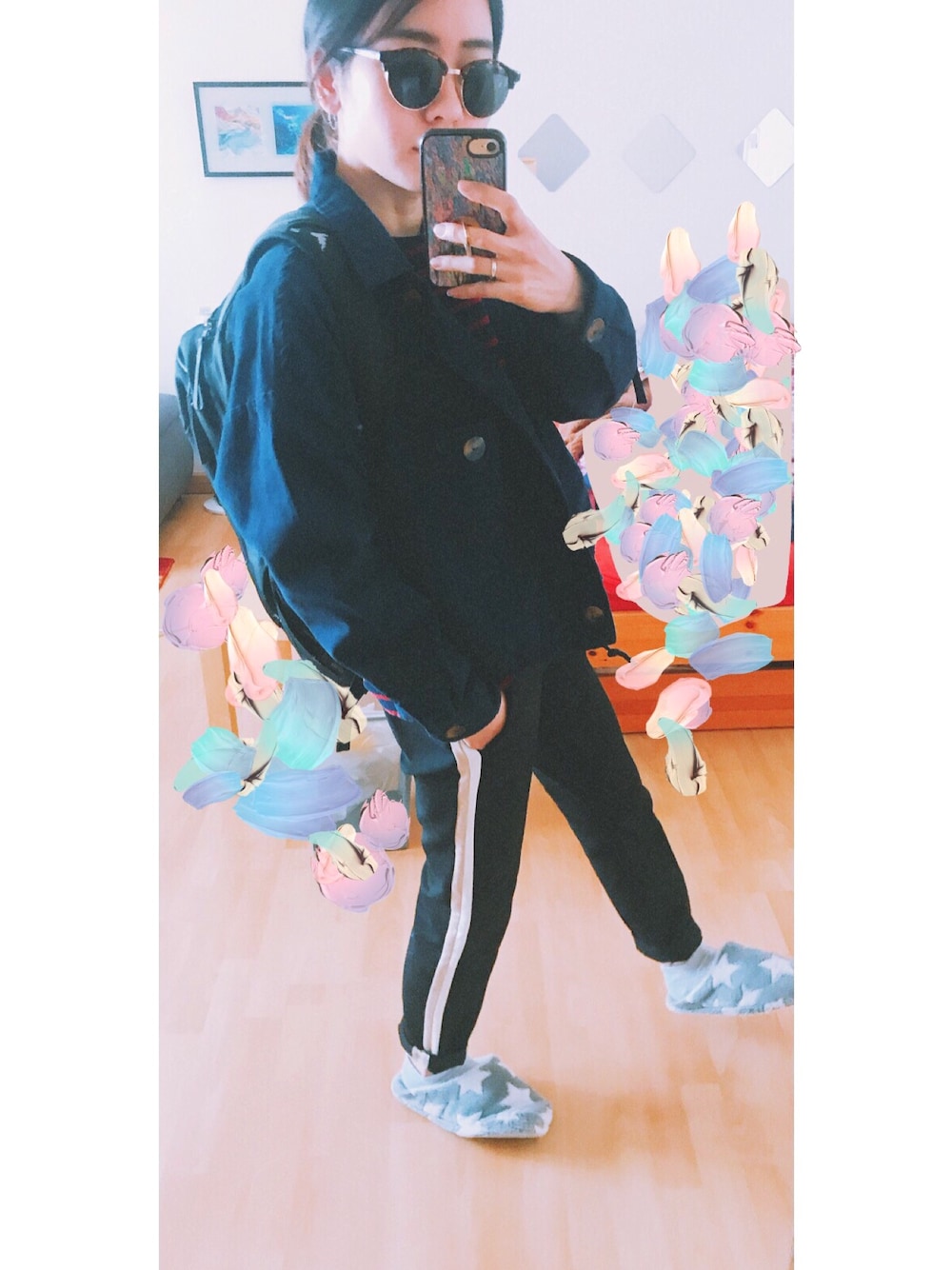 rokaさん（レディース・155cm）の冬コーディネートの1枚目の写真