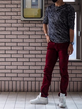 「Paul Smith COLLECTION（ポールスミスコレクション）のアイテム（アクセサリー）」を使った、Neustartさん（メンズ・177cm）の夏コーディネート
