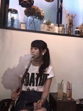 「シーシャ」｜plume さん（レディース・159cm）の夏コーディネート