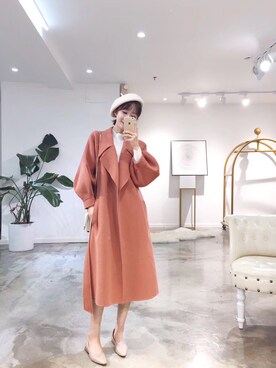 「MAXMARA WEEKEND LINE（マックスマーラウィークエンドライン）のアイテム」を使った、苏瑾nanaさん（レディース・162cm）の秋コーディネート