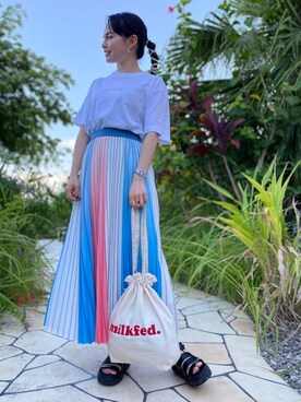 yurichan_4さん（レディース・157cm）の夏コーディネート