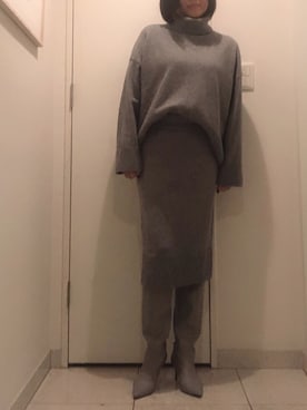 「H&M（エイチ・アンド・エム）のアイテム（その他）」を使った、☆etsu☆さん（レディース・162cm）の秋コーディネート