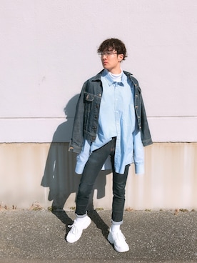 トゥーさん（メンズ・173cm）の冬コーディネート