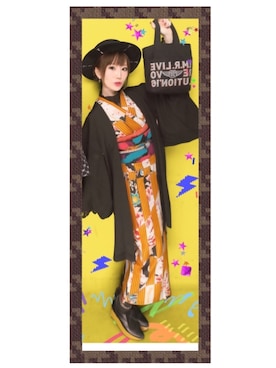 もかちーのさん（レディース・156cm）の冬コーディネート