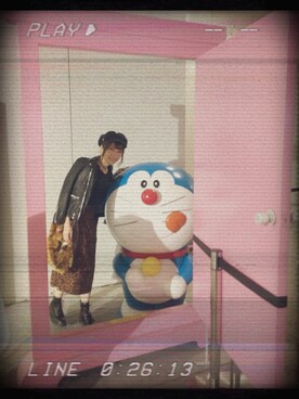 もかちーのさん（レディース・156cm）の秋コーディネート