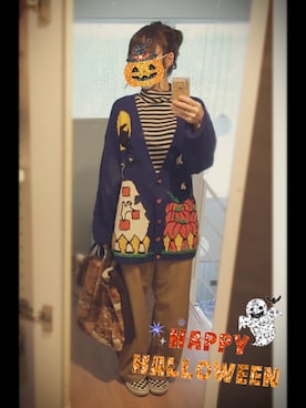 もかちーのさん（レディース・156cm）の秋コーディネート