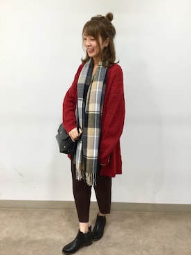 studio CLIP 本川越ペペ店さん（レディース・162cm）の秋コーディネート