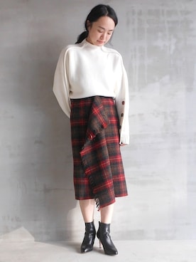 「HELIOPOLE(HELIOPOLE)」｜i_k_u_m_iさん（レディース・158cm）の秋コーディネート