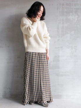 「アゼアミニット」｜i_k_u_m_iさん（レディース・158cm）の秋コーディネート