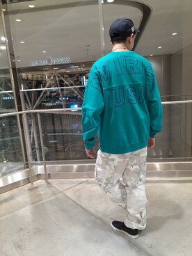 カーゴパンツを使った かわいい のメンズ人気ファッションコーディネート Wear