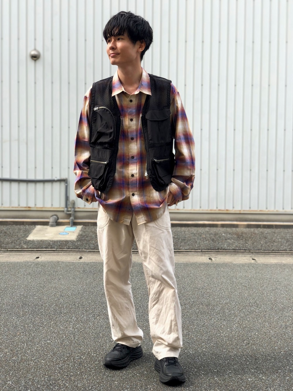 パタゴニア フィヨルド フランネル マフラー patagonia