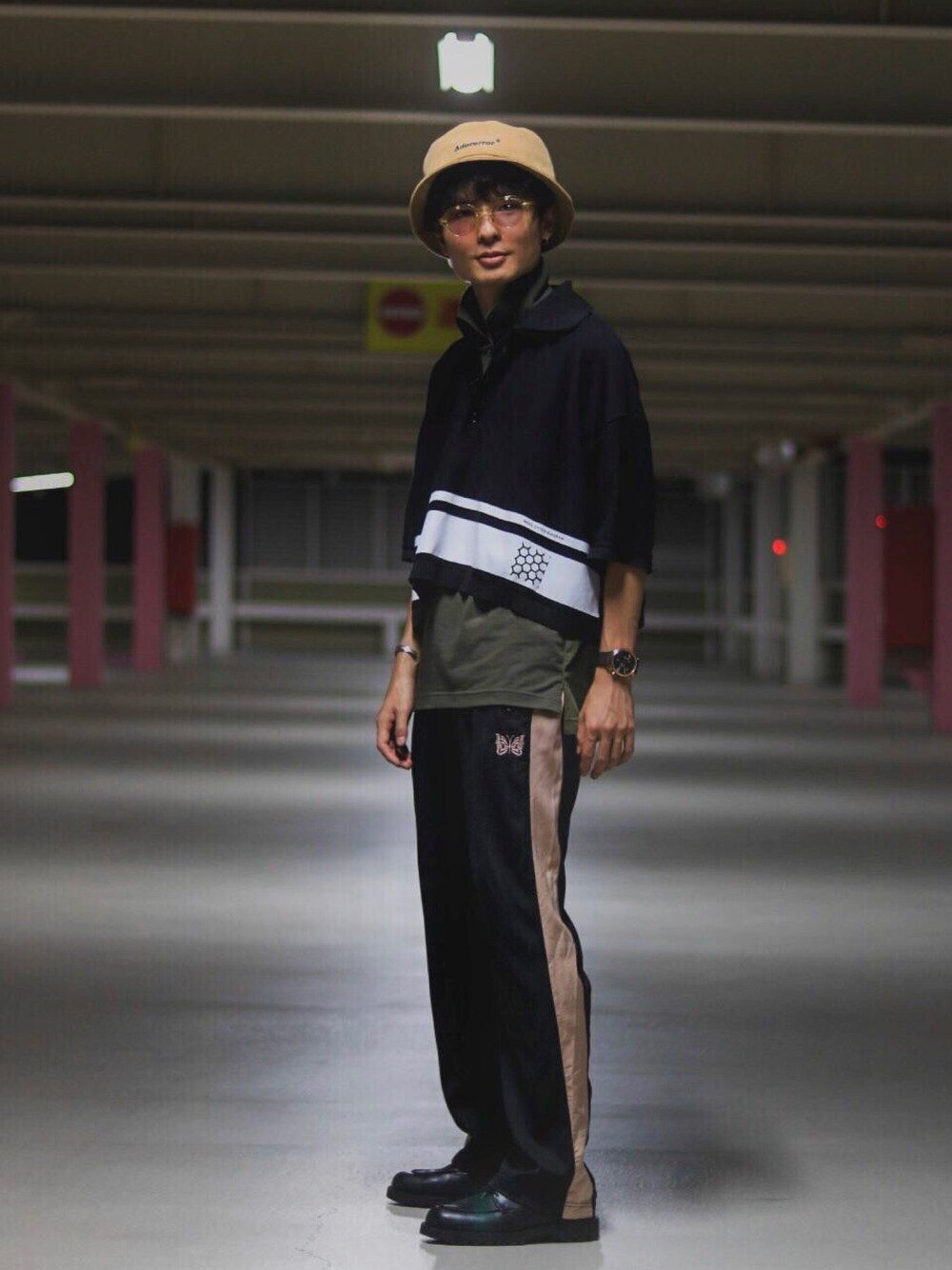 トップス NEON SIGN BRIT POLO NEONSIGN（ネオンサイン）の「NEON SIGN BRIT BIG POLO SHORT HS