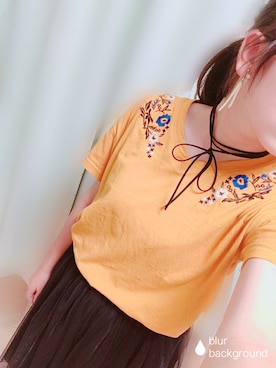 「マスタードイエロー」｜わかなさん（レディース・158cm）の秋コーディネート