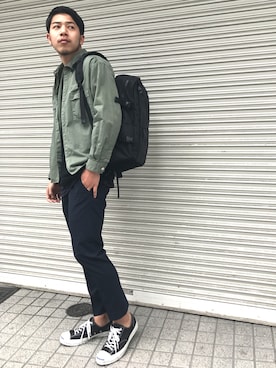 「URSELECT」｜URSELECT MENさん（メンズ・178cm）の春コーディネート