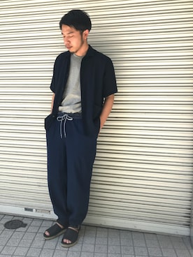 「URSELECT」｜URSELECT MENさん（メンズ・178cm）の夏コーディネート