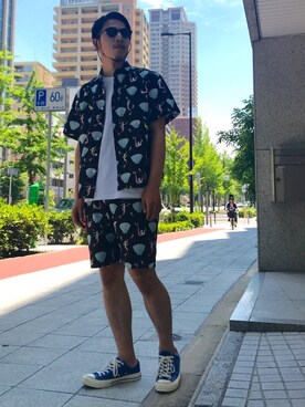 「URSELECT」｜URSELECT MENさん（メンズ・178cm）の夏コーディネート