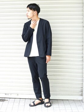 「URSELECT」｜URSELECT MENさん（メンズ・178cm）の夏コーディネート