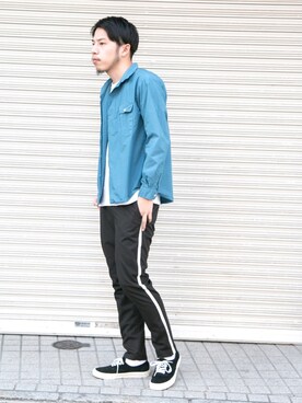 「URSELECT」｜URSELECT MENさん（メンズ・178cm）の春コーディネート