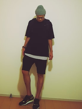 「BASECONTROL（ベースコントロール）のアイテム（パンツ）」を使った、jinoさん（メンズ・183cm）の秋コーディネート