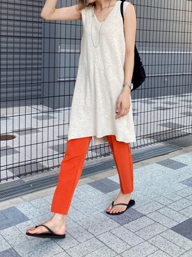 吉本杏奈さん(レディース・164cm)の夏コーディネート