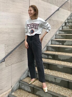 吉本杏奈さん（レディース・164cm）の秋コーディネート