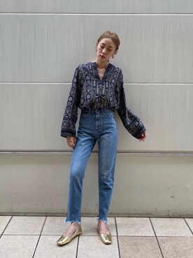 吉本杏奈さん（レディース・164cm）の秋コーディネート