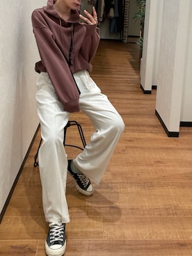 吉本杏奈さん(レディース・164cm)の冬コーディネート