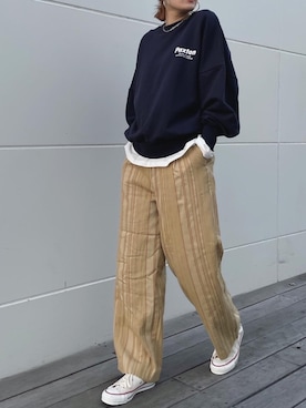 吉本杏奈さん(レディース・164cm)の冬コーディネート
