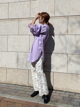 吉本杏奈さん（レディース・164cm）の春コーディネート