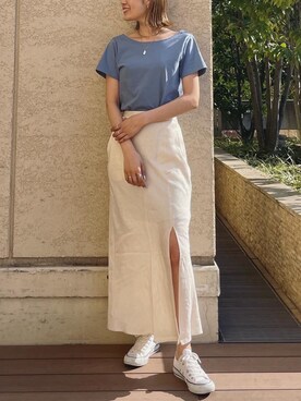 吉本杏奈さん（レディース・164cm）の春コーディネート