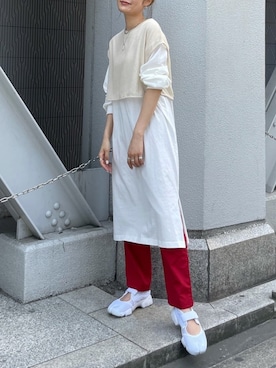 吉本杏奈さん(レディース・164cm)の春コーディネート