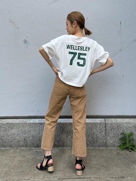 吉本杏奈さん（レディース・164cm）の春コーディネート