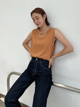 吉本杏奈さん（レディース・164cm）の夏コーディネート