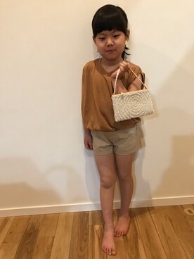 「おとなコーデ」｜muku_yunoさん（キッズ・110cm）の夏コーディネート