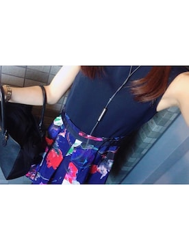 「プラダ」｜「アイテム（ワンピース/ドレス）」を使った、Nさん（レディース・158cm）の秋コーディネート