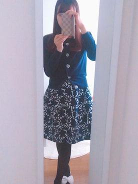 「Chesty（チェスティー）のアイテム（ワンピース/ドレス）」を使った、Nさん（レディース・158cm）の秋コーディネート