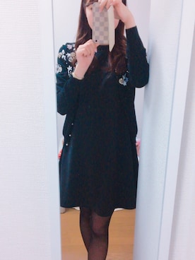 「Cherry Ann（チェリーアン）のアイテム」を使った、Nさん（レディース・158cm）の秋コーディネート