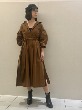 Mai Onoさん（レディース・160cm）の秋コーディネート