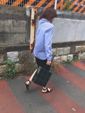 「ISABEL MARANT（イザベルマラン）のアイテム（サンダル）」を使った、ncncncさん（レディース・163cm）の春コーディネート