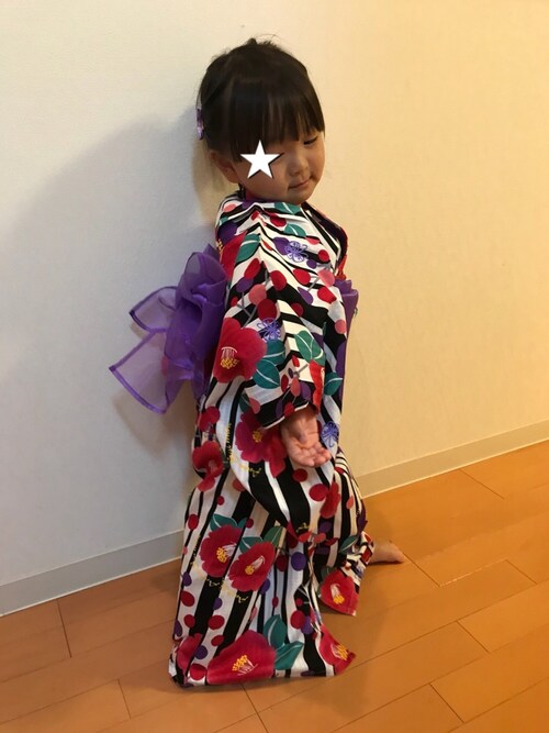 Towa Anna Sui Miniの着物 浴衣を使ったコーディネート Wear