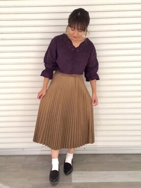 「アイテム（イヤリング）」を使った、yoriさん（レディース・155cm・20代）の夏コーディネート