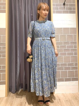 「Te chichi CLASSIC（テチチクラシック）のアイテム（バッグ）」を使った、yoriさん（レディース・155cm）の夏コーディネート