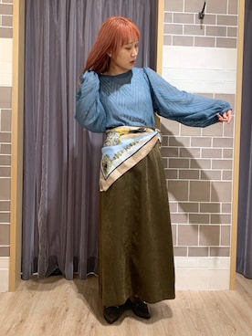 「テチチ(Te chichi)」｜「アイテム（財布/小物）」を使った、yoriさん（レディース・155cm）の秋コーディネート
