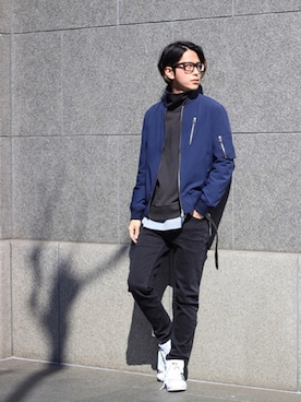 「ラトルトラップ」｜「アイテム（その他）」を使った、TOM & lumine staffさん（メンズ・180cm）の冬コーディネート