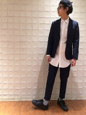 「ラトルトラップ」｜「アイテム（その他）」を使った、TOM & lumine staffさん（メンズ・180cm）の冬コーディネート