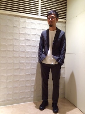 「ラトルトラップ」｜「アイテム（その他）」を使った、TOM & lumine staffさん（メンズ・180cm）の春コーディネート