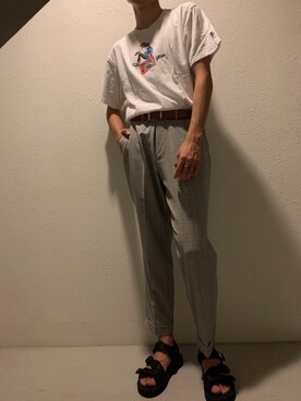 「Blue Standard （ブルースタンダード）のアイテム」を使った、you_heyさん（メンズ・175cm）の秋コーディネート