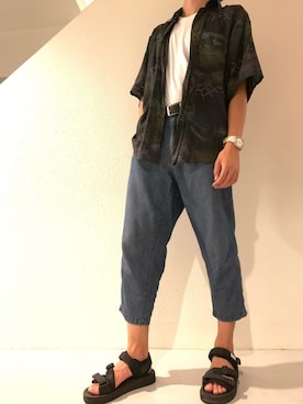 「Blue Standard （ブルースタンダード）のアイテム」を使った、you_heyさん（メンズ・175cm）の秋コーディネート